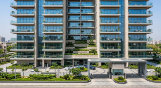 Modern 3 BHK High-Rise Apartment in Golf Course Road